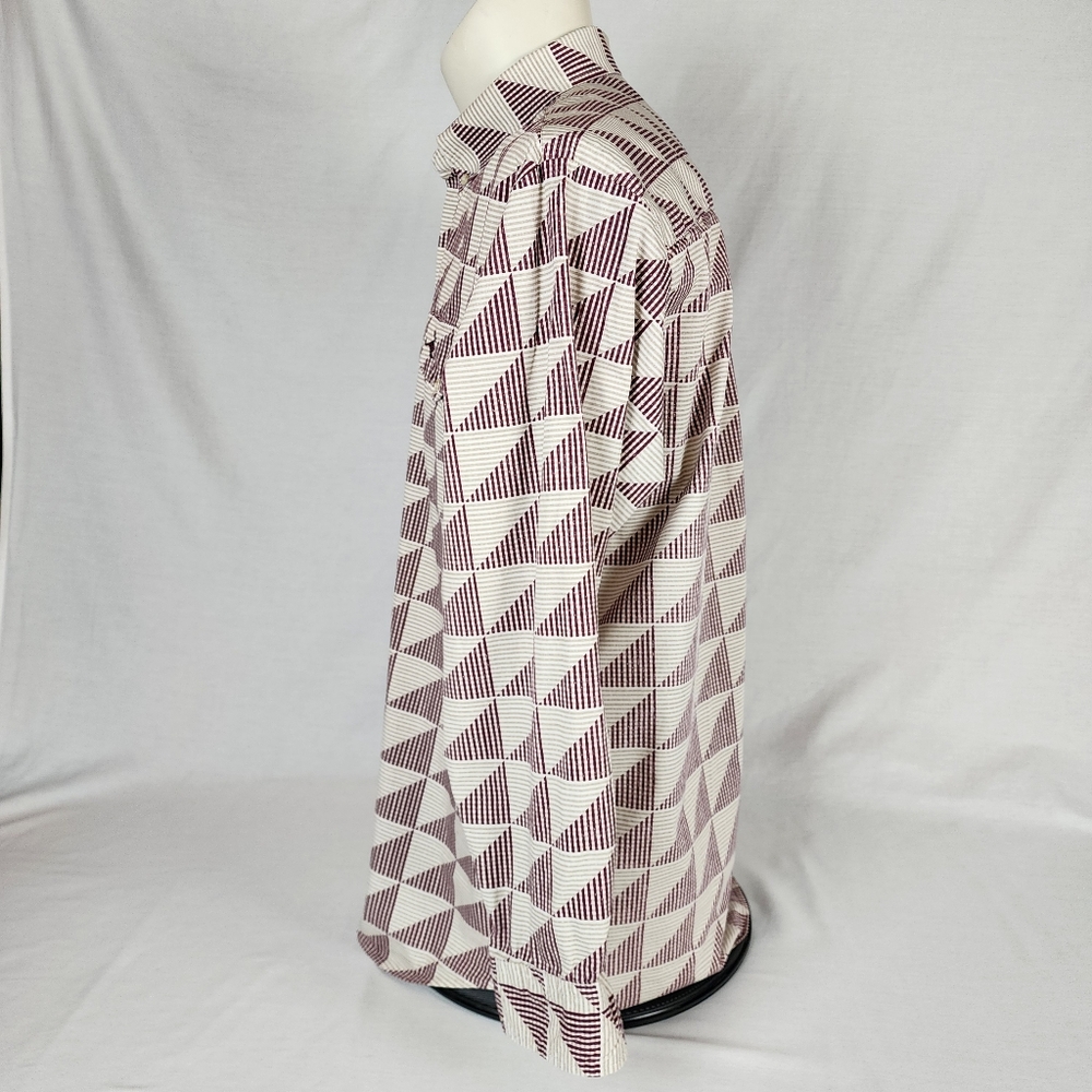 Lost Roo by Roper Triangle Pattern Western Shirt (XL) - Picture 2 of 9